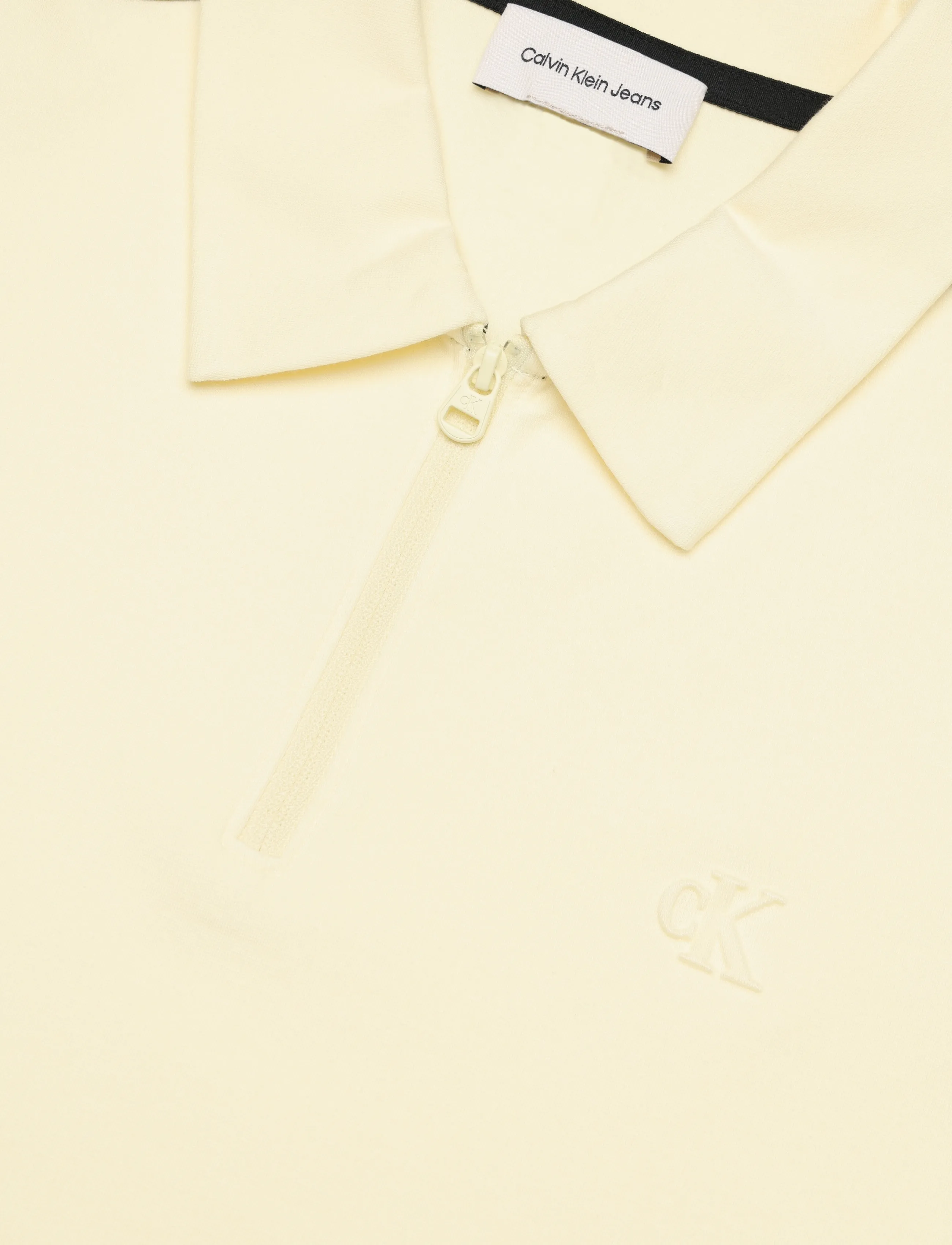 Calvin Klein Jeans - SS PUNTO MILANO SHRUNKEN POLO - poloer - waxy yellow - 5