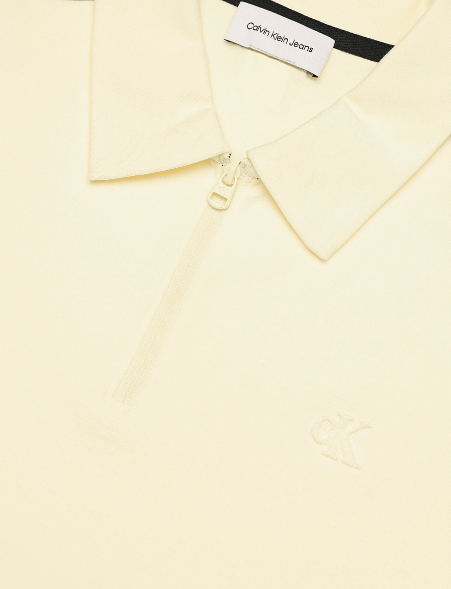 Calvin Klein Jeans - SS PUNTO MILANO SHRUNKEN POLO - poloer - waxy yellow - 5
