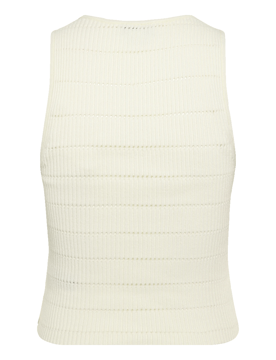 Calvin Klein Jeans - MATTE CHENILLE SL TOP - tofu - 1