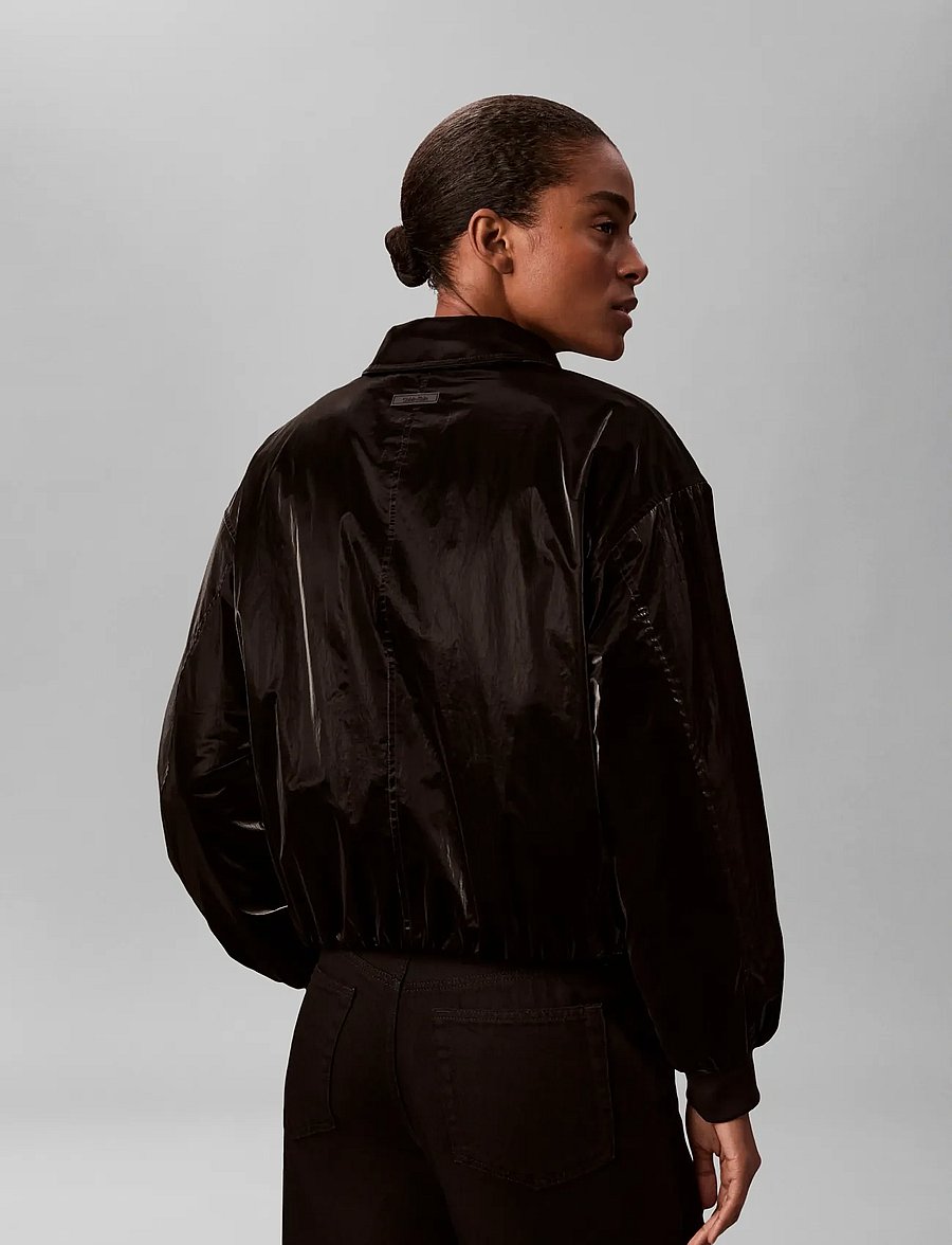 Calvin Klein Jeans - SHINE INSULATED BOMBER JACKET - winterjacken - black - 2