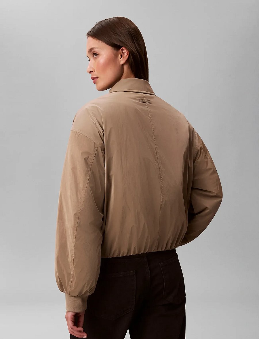 Calvin Klein Jeans - SHINE INSULATED BOMBER JACKET - winterjacken - desert taupe - 1