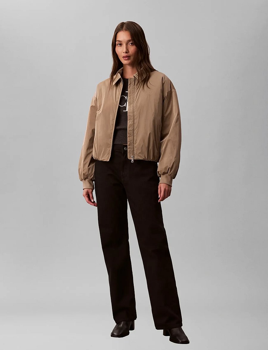 Calvin Klein Jeans - SHINE INSULATED BOMBER JACKET - winterjacken - desert taupe - 2