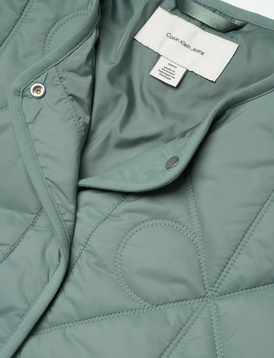 Calvin Klein Jeans - LIGHTWEIGHT AOP QUILTED LINER - vårjackor - autumn green - 3