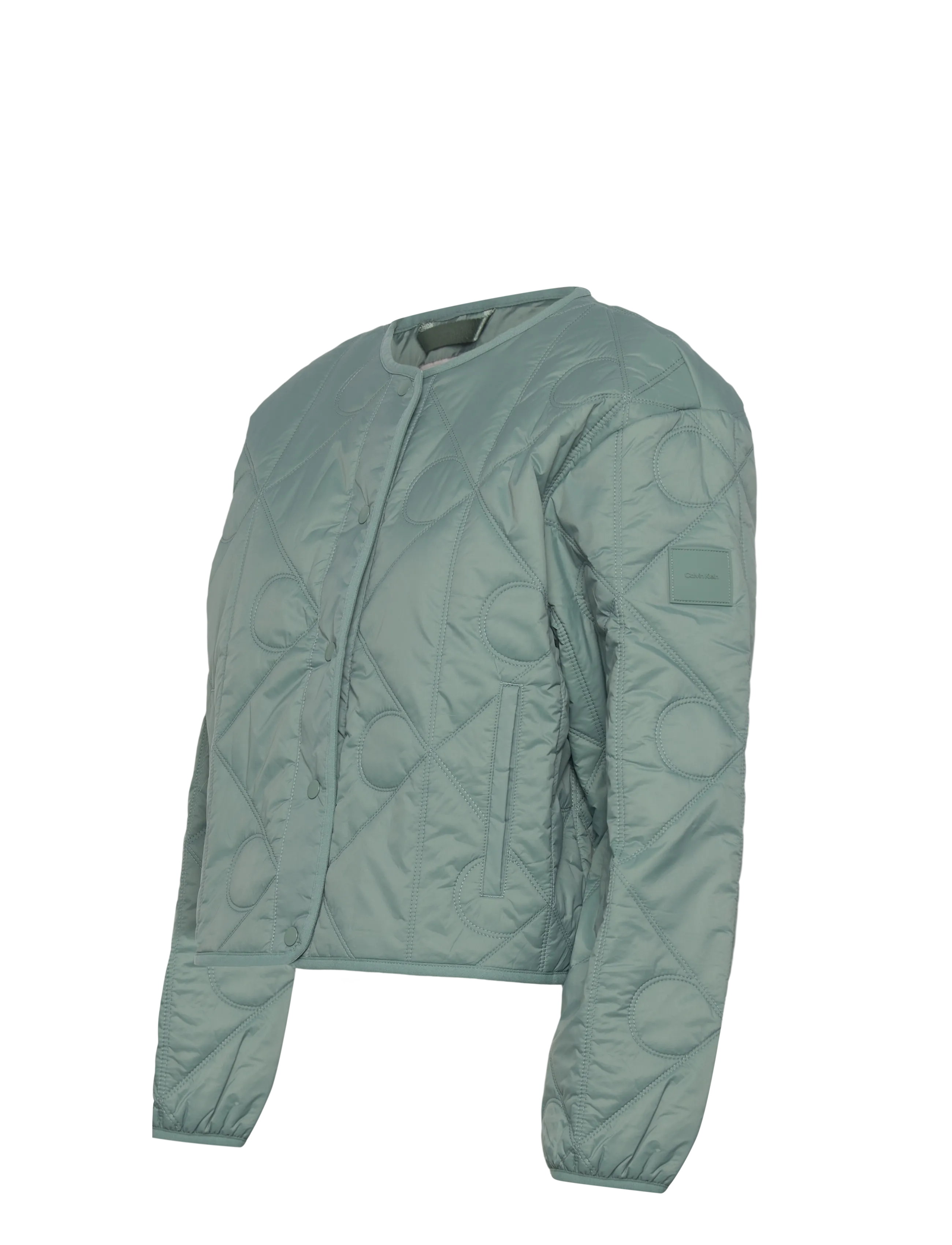 Calvin Klein Jeans - LIGHTWEIGHT AOP QUILTED LINER - spring jackets - autumn green - 3