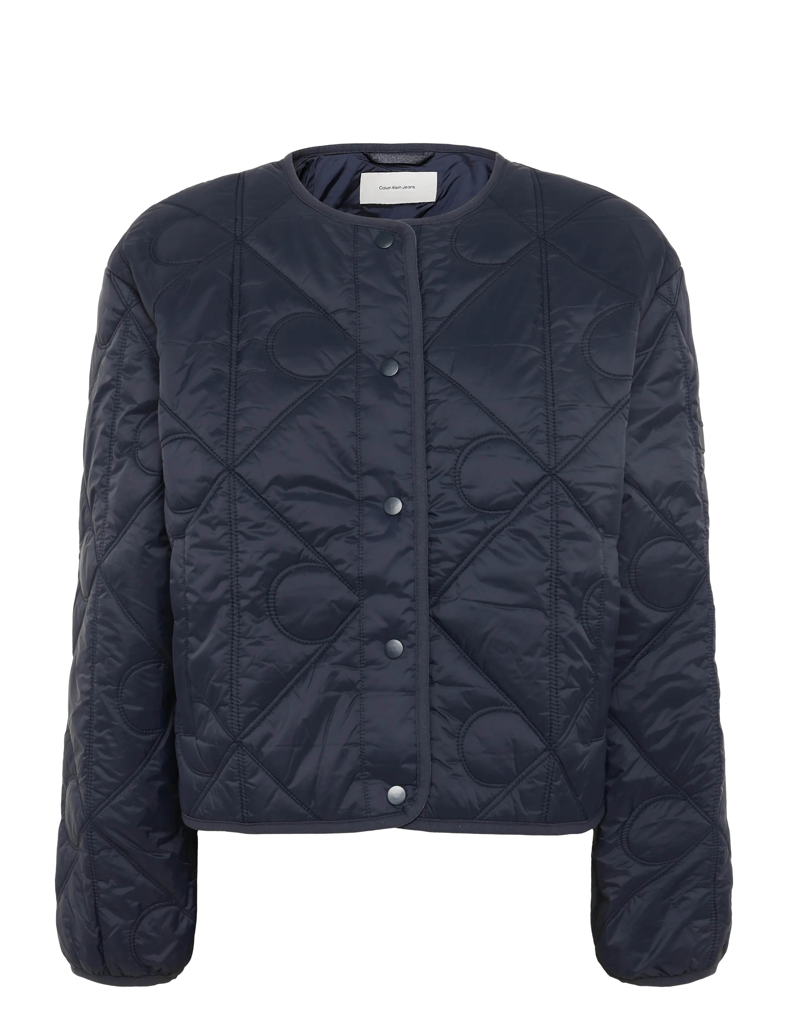 CALVIN KLEIN JEANS Lightweight Aop Quilted Liner Navy - XXL - Damen