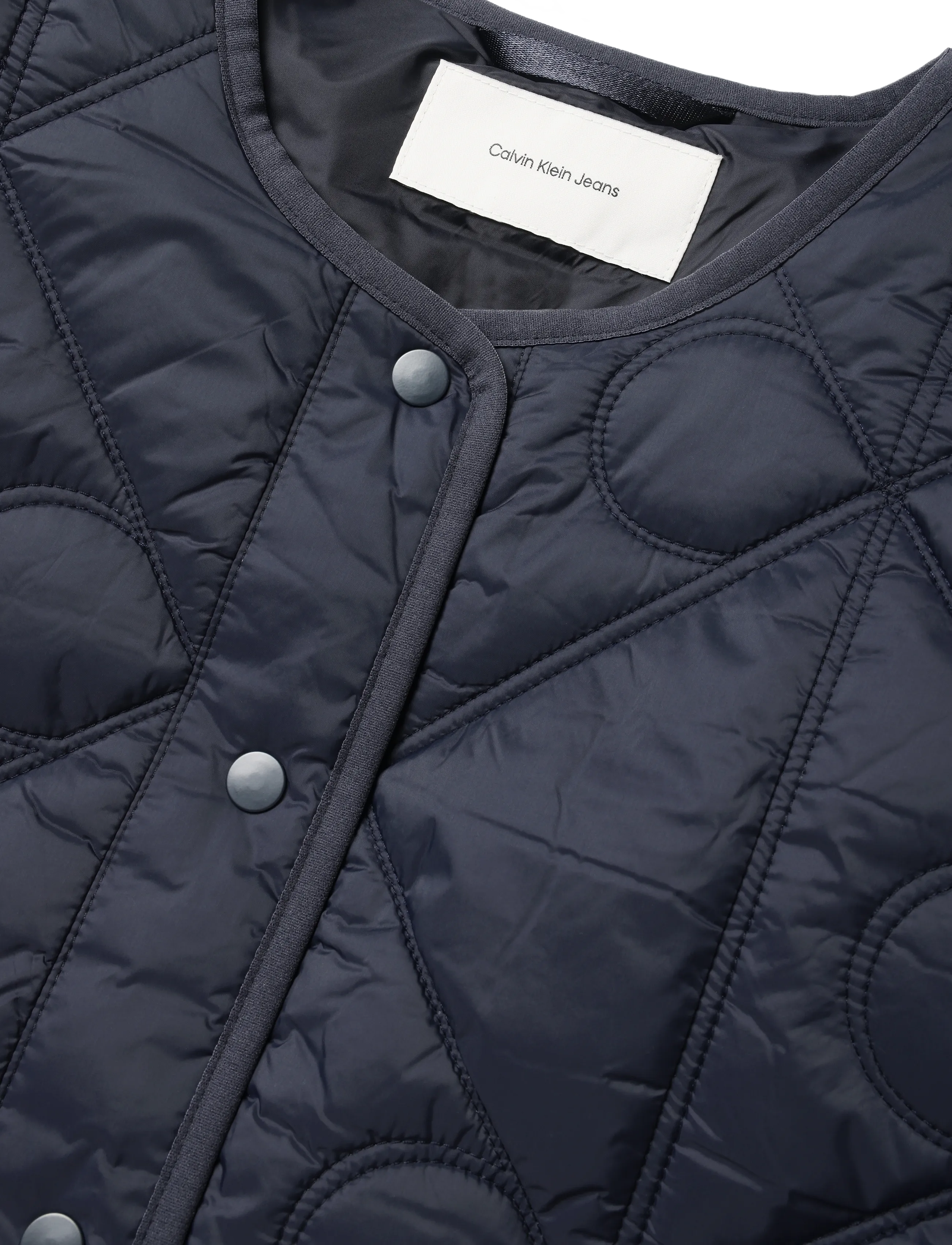 Calvin Klein Jeans - LIGHTWEIGHT AOP QUILTED LINER - vårjackor - inkwell - 2