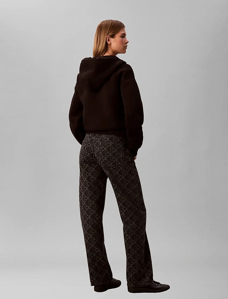 Calvin Klein Jeans - SIGNATURE 90s STRAIGHT BLACK EMB - straight jeans - black emblem - 2