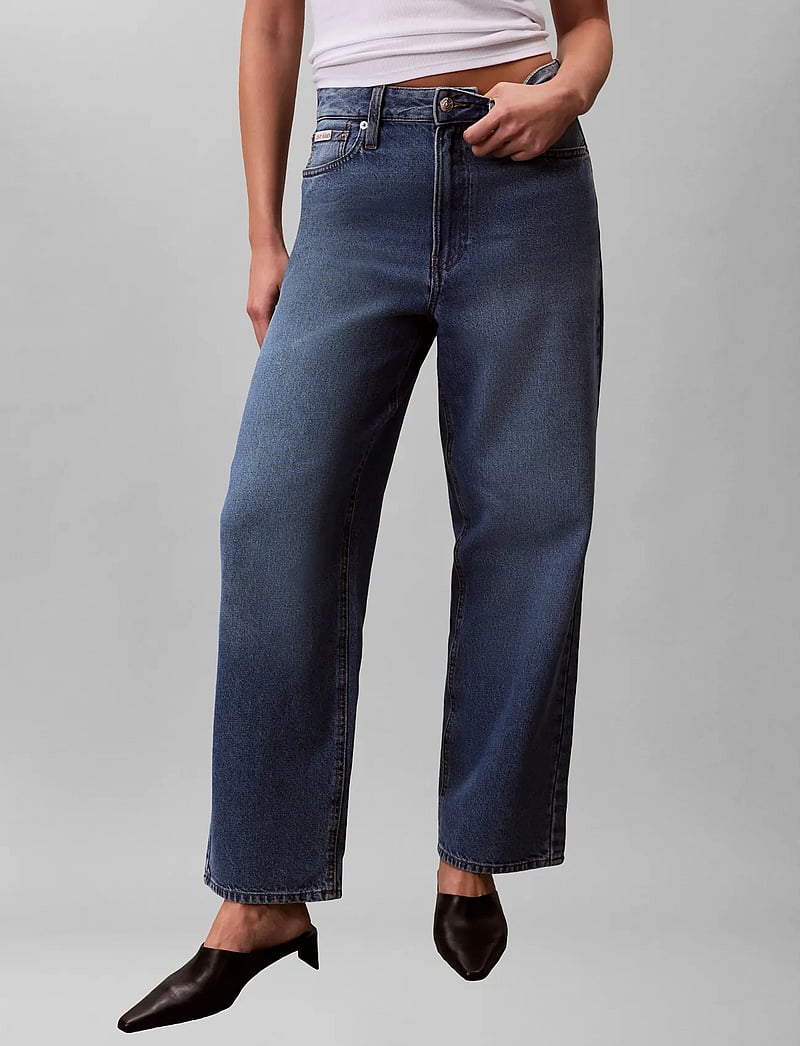 Calvin Klein Jeans - EU BARREL JEAN INDIGO PARK - barrel lõikega teksad - indigo park - 0