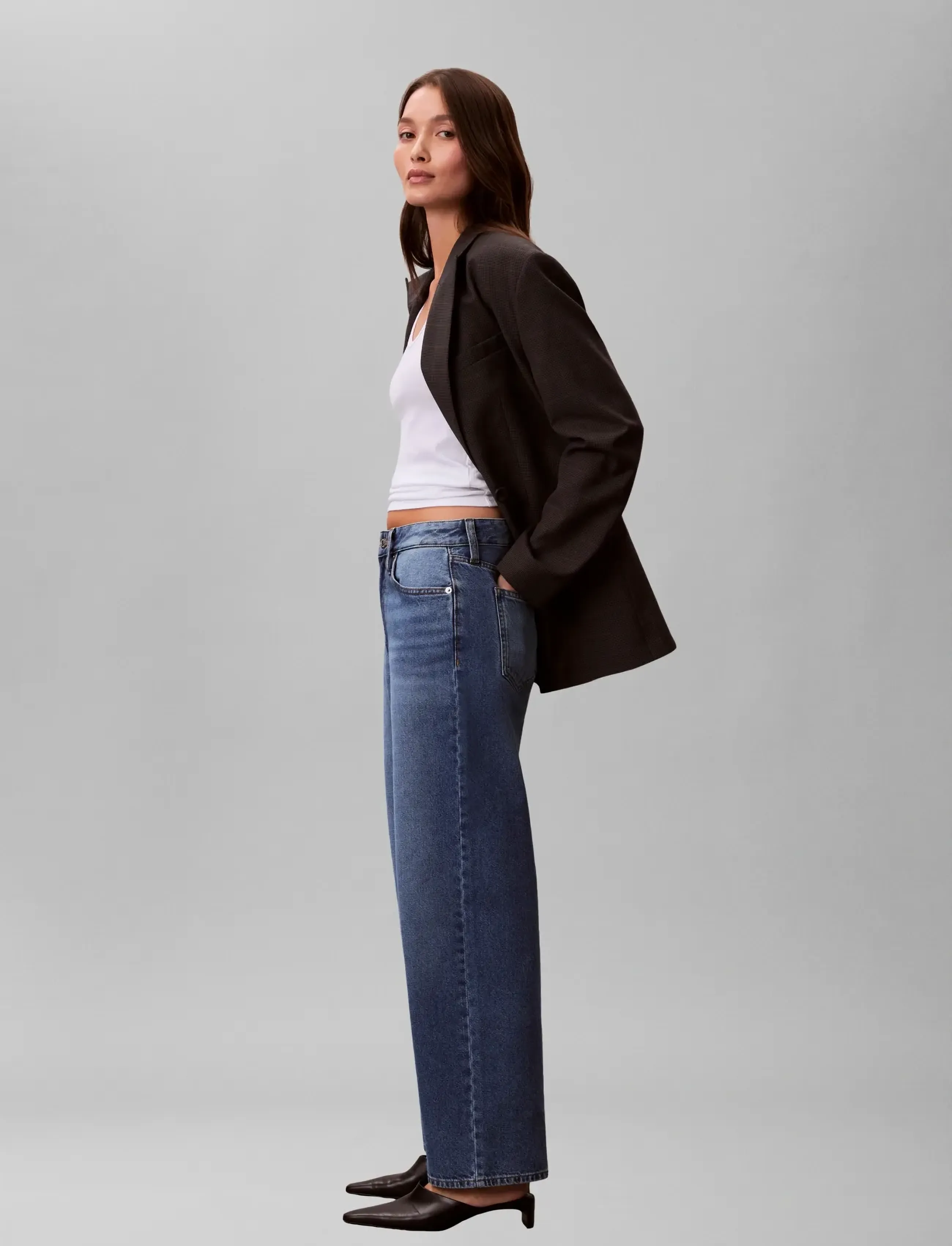 Calvin Klein Jeans - EU BARREL JEAN INDIGO PARK - barrel lõikega teksad - indigo park - 2