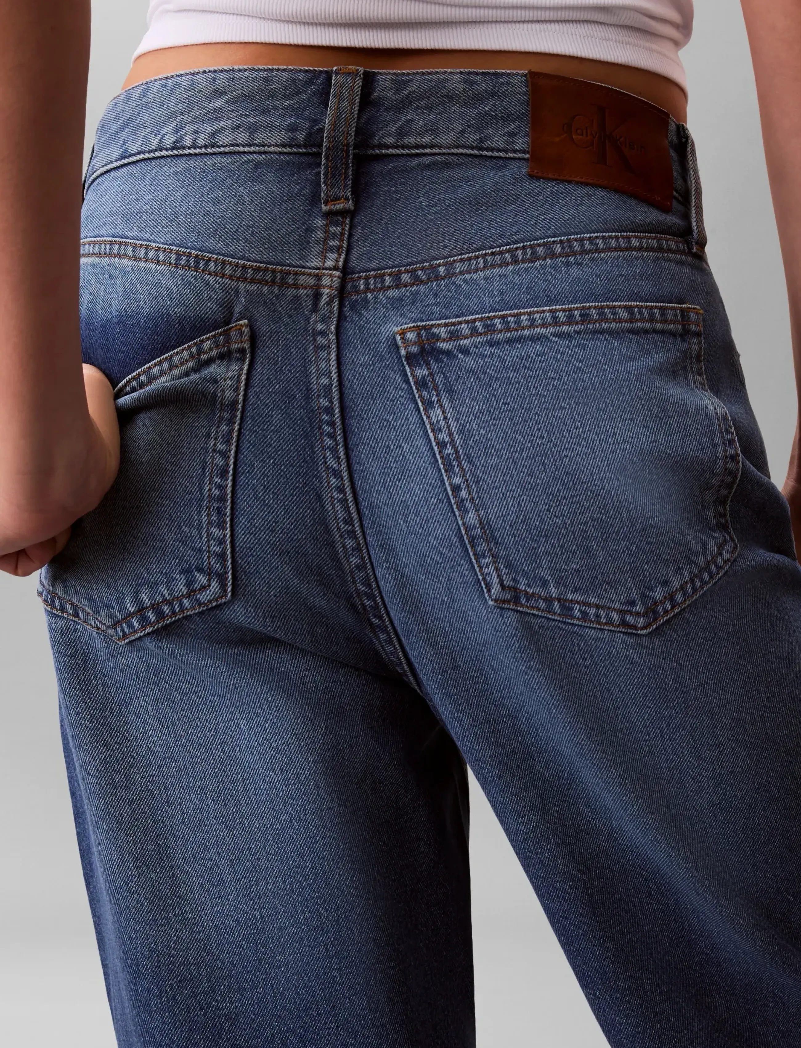 Calvin Klein Jeans - EU BARREL JEAN INDIGO PARK - barrel lõikega teksad - indigo park - 5