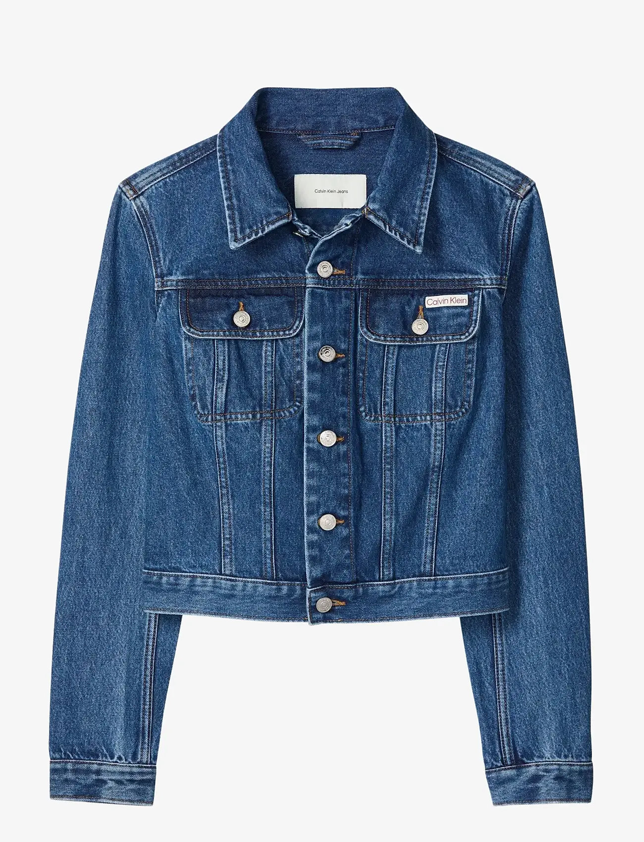 Calvin Klein Jeans - CROPPED 90S DENIM JACKET INDIGO - spring jackets - indigo park - 1