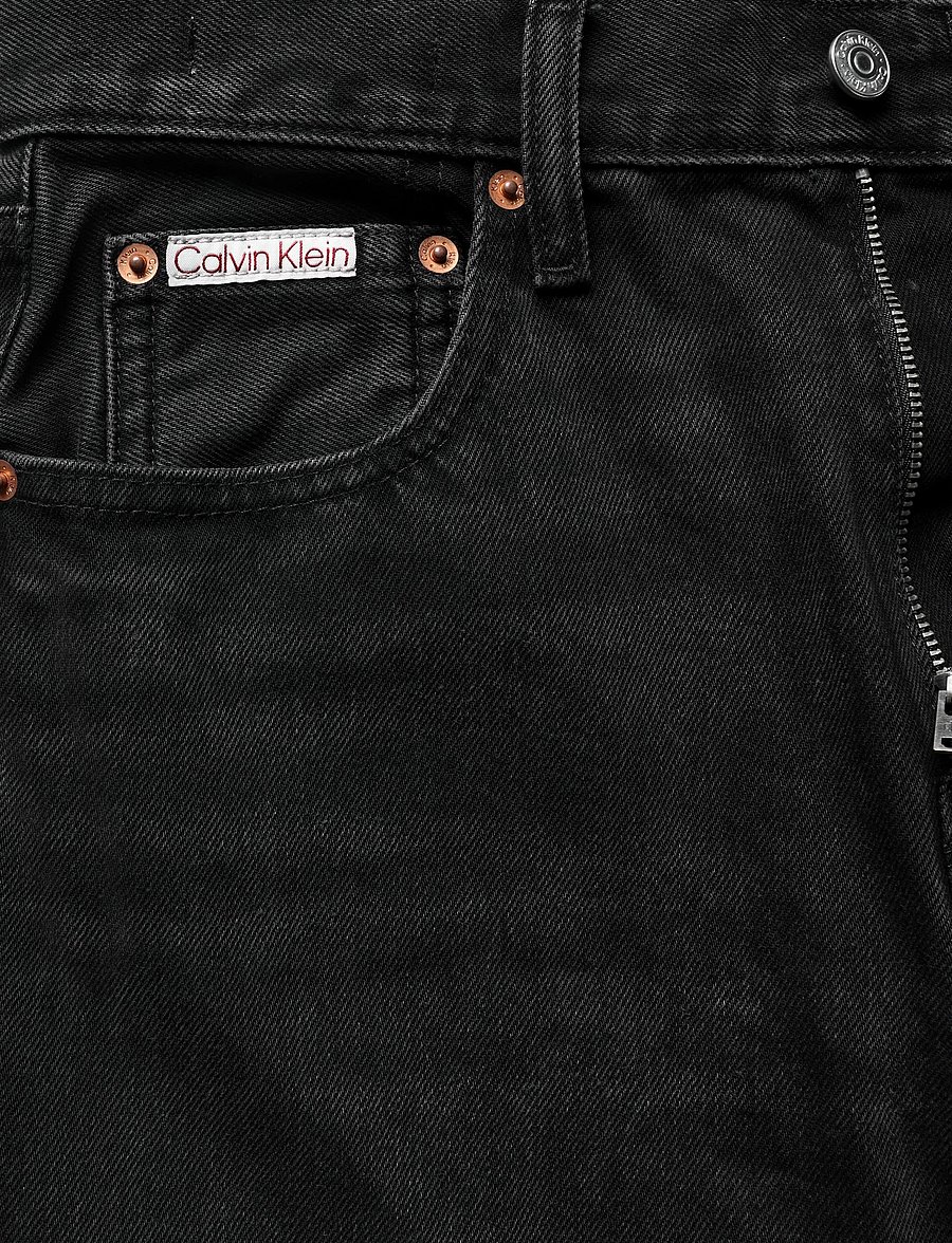 Calvin Klein Jeans - THE WIDE LEG EVENING BLACK - hosen mit weitem bein - evening black - 5