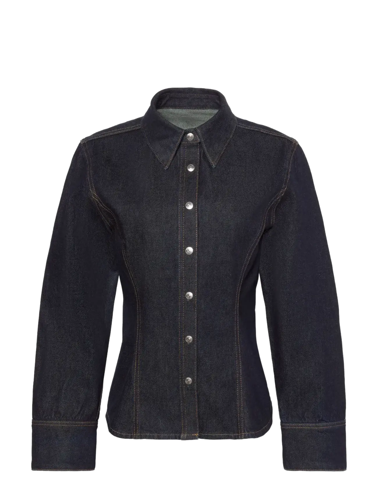 Calvin Klein Jeans SEAMED SHIRT CLASSIC CK RINSE - Tøj - CLASSIC CK RINSE / navy