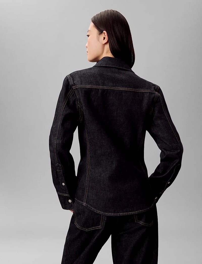 Calvin Klein Jeans - SEAMED SHIRT CLASSIC CK RINSE - denimskjorter - classic ck rinse - 2