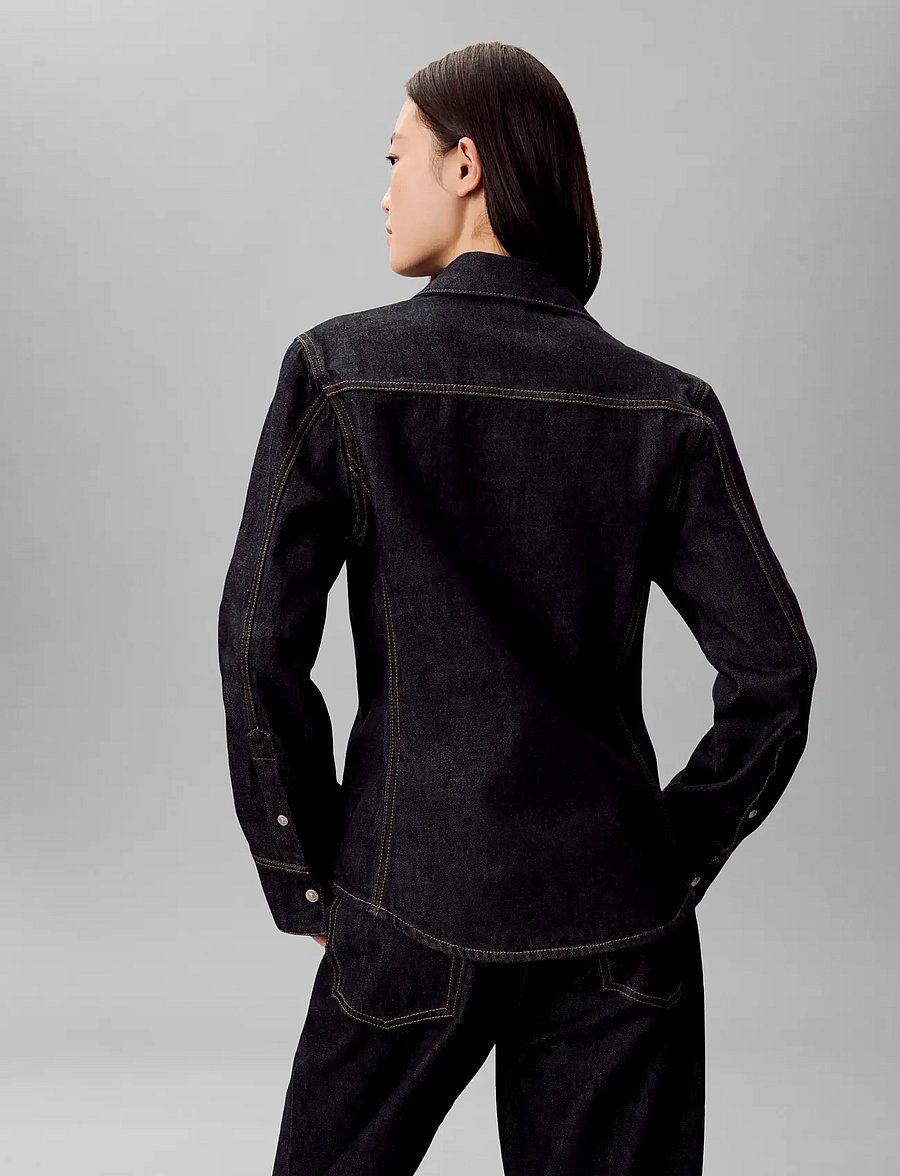 Calvin Klein Jeans - SEAMED SHIRT CLASSIC CK RINSE - denimskjorter - classic ck rinse - 2