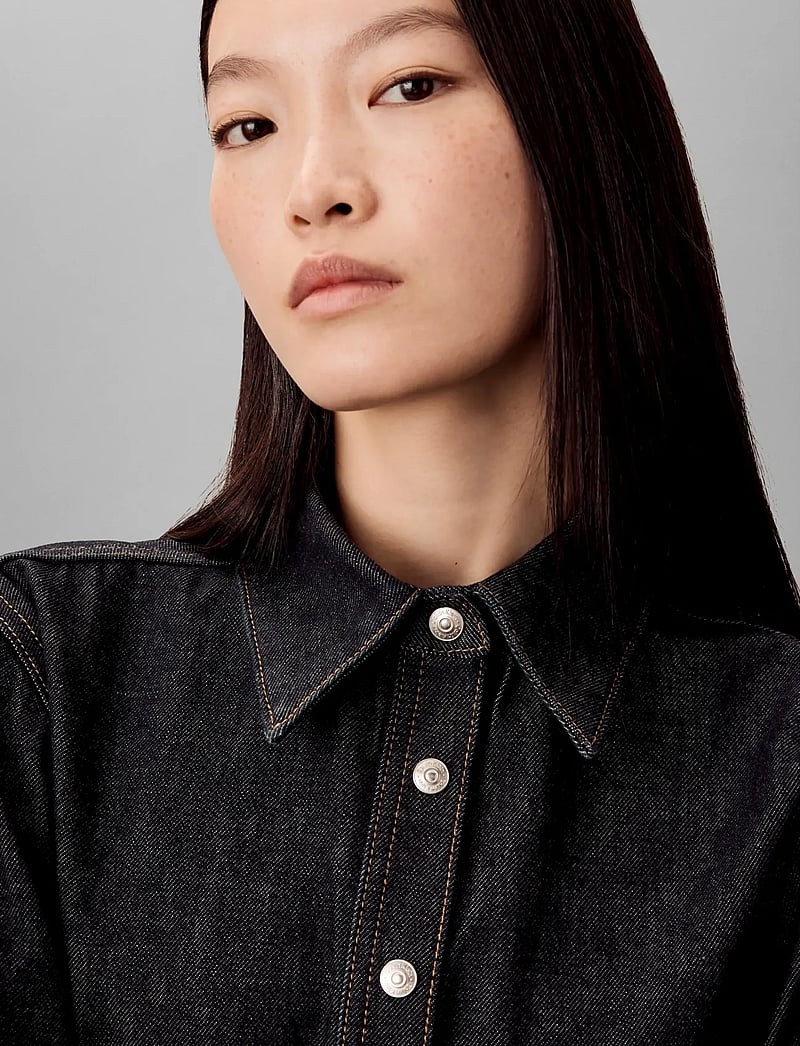 Calvin Klein Jeans - SEAMED SHIRT CLASSIC CK RINSE - denimskjorter - classic ck rinse - 5