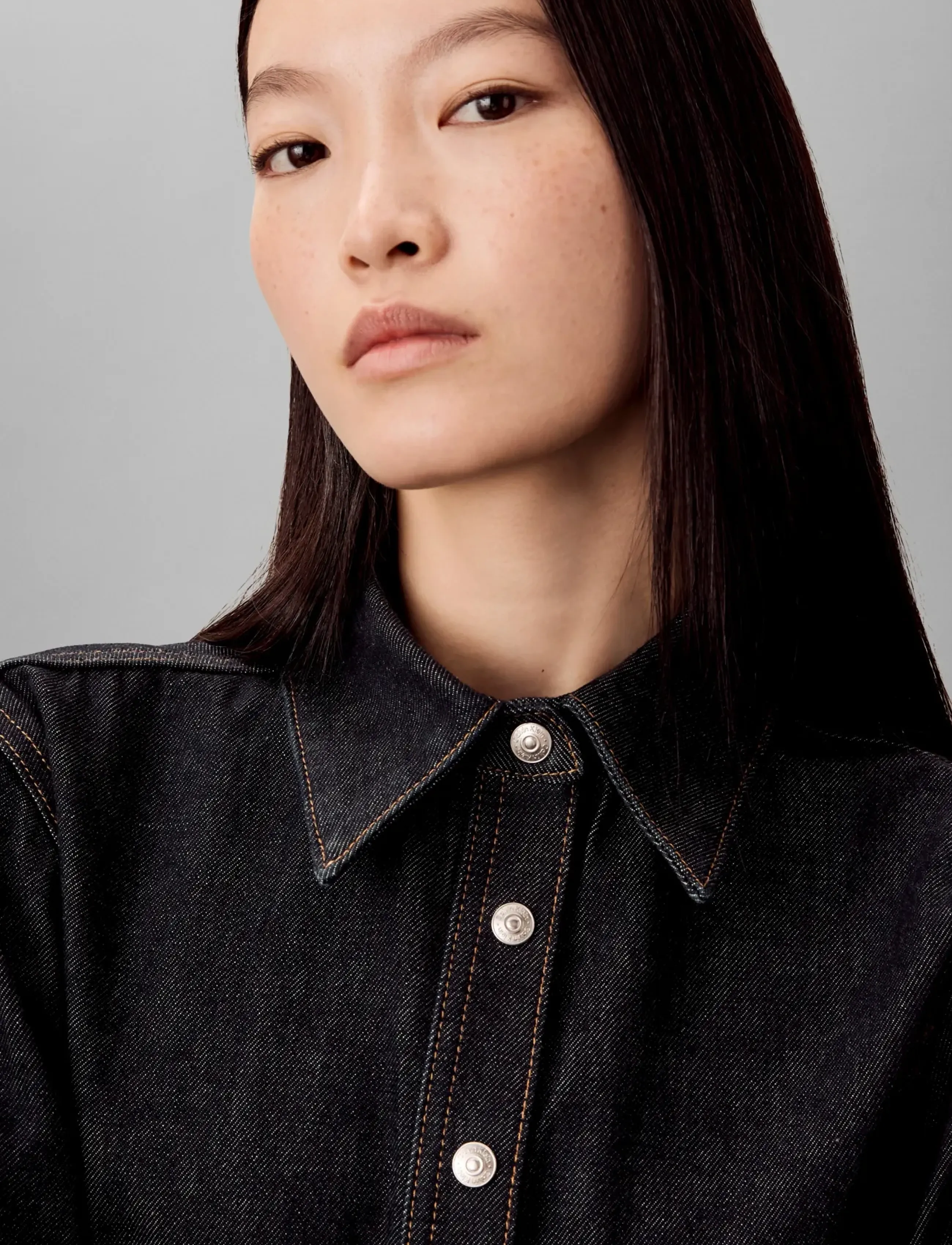 Calvin Klein Jeans - SEAMED SHIRT CLASSIC CK RINSE - jeanshemden - classic ck rinse - 5