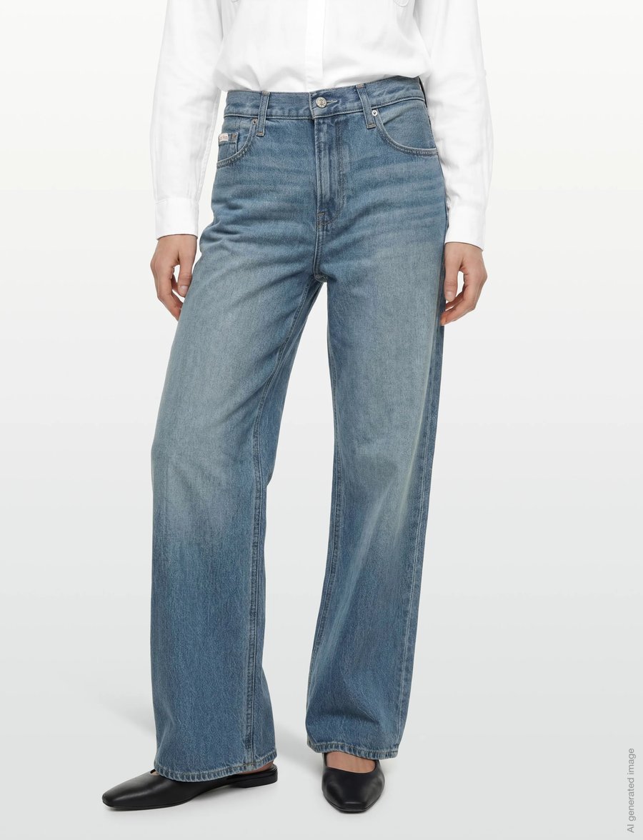 Calvin Klein Jeans - LOW RISE BAGGY VINTAGE HAMPTON - brede jeans - vintage hampton - 3