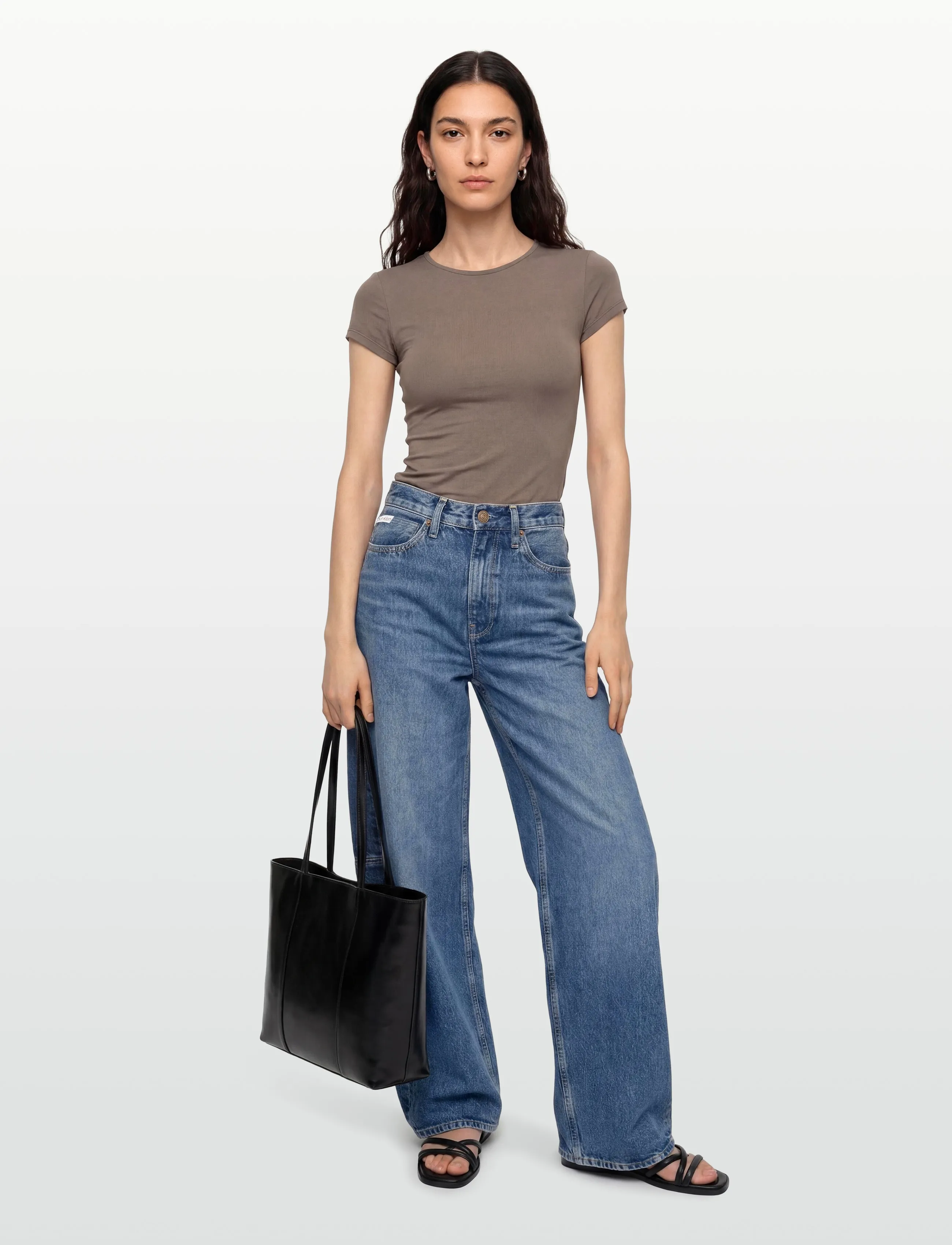 Calvin Klein Jeans The Extreme Barrel Jean Midnight, 31 x 32, Navy, Jeans > Barrel Jeans, Dame