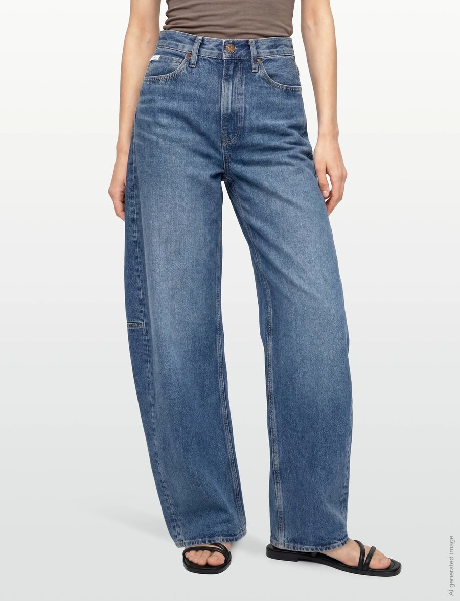 Calvin Klein Jeans - THE EXTREME BARREL JEAN MIDNIGHT - barrel jeans - midnight odyssey - 3