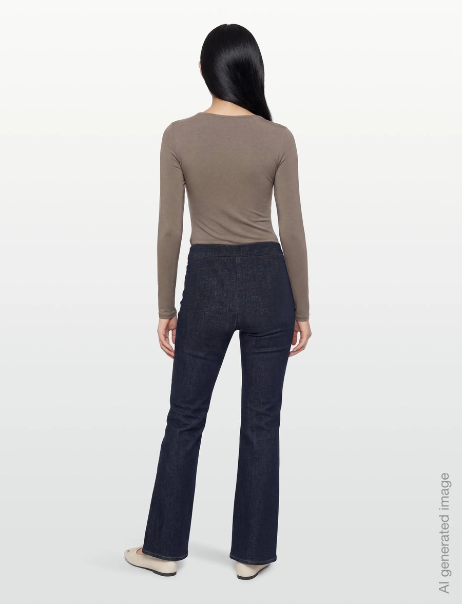 Calvin Klein Jeans - 47E749G PULL ON LEGGING CK CLASS - flared jeans - ck classic rinse - 4