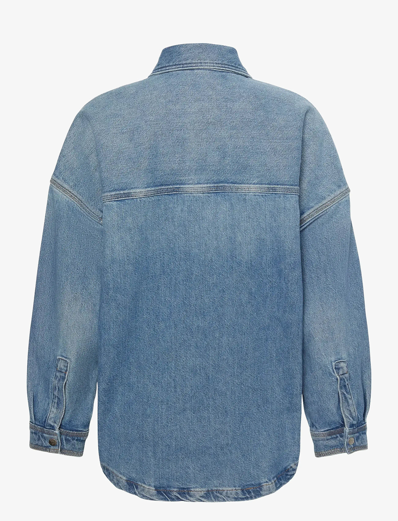 Calvin Klein Jeans - DENIM BOYFRIEND SHIRT OVERNIGHT - spring jackets - overnight blue - 2