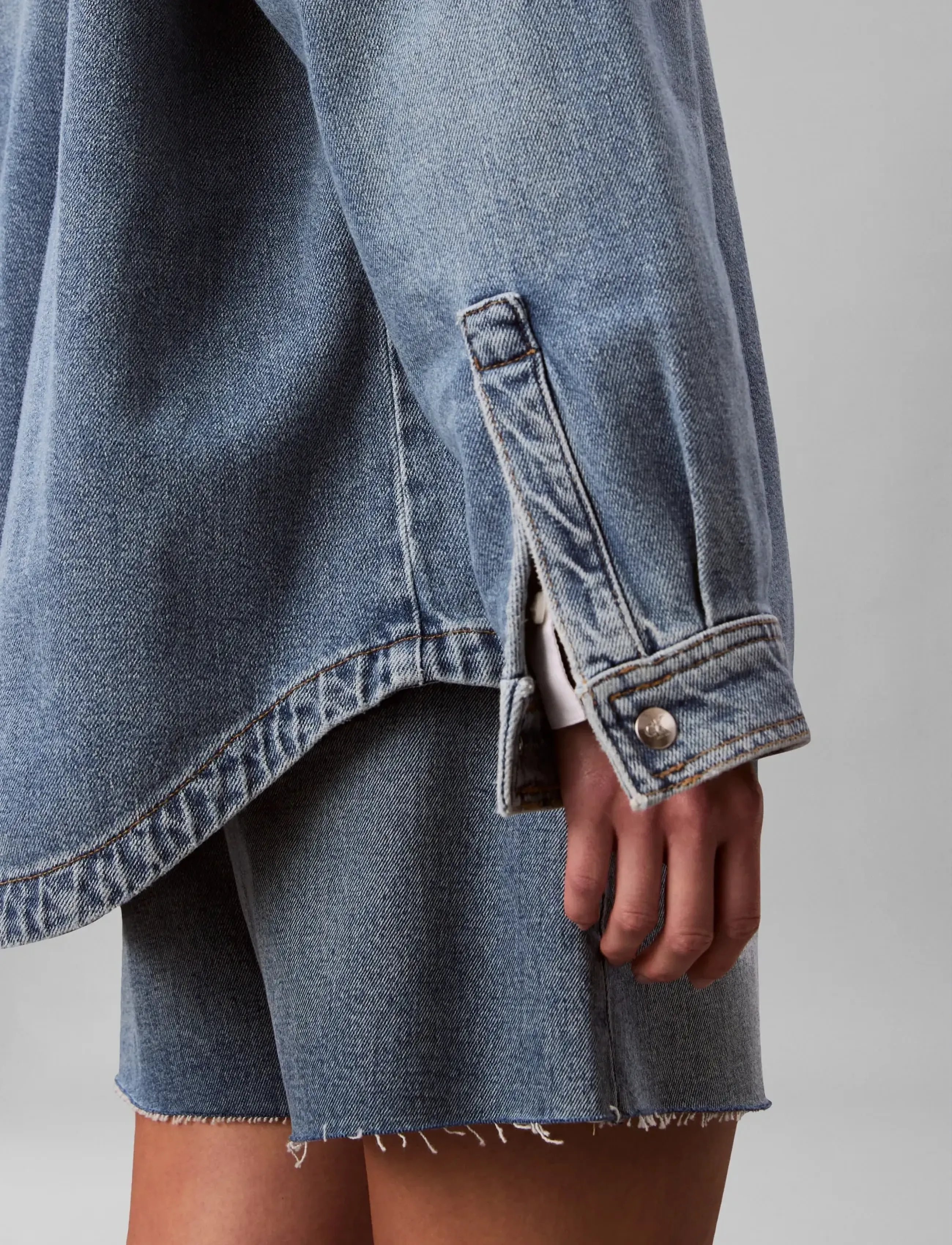 Calvin Klein Jeans - DENIM BOYFRIEND SHIRT OVERNIGHT - forårsjakker - overnight blue - 5