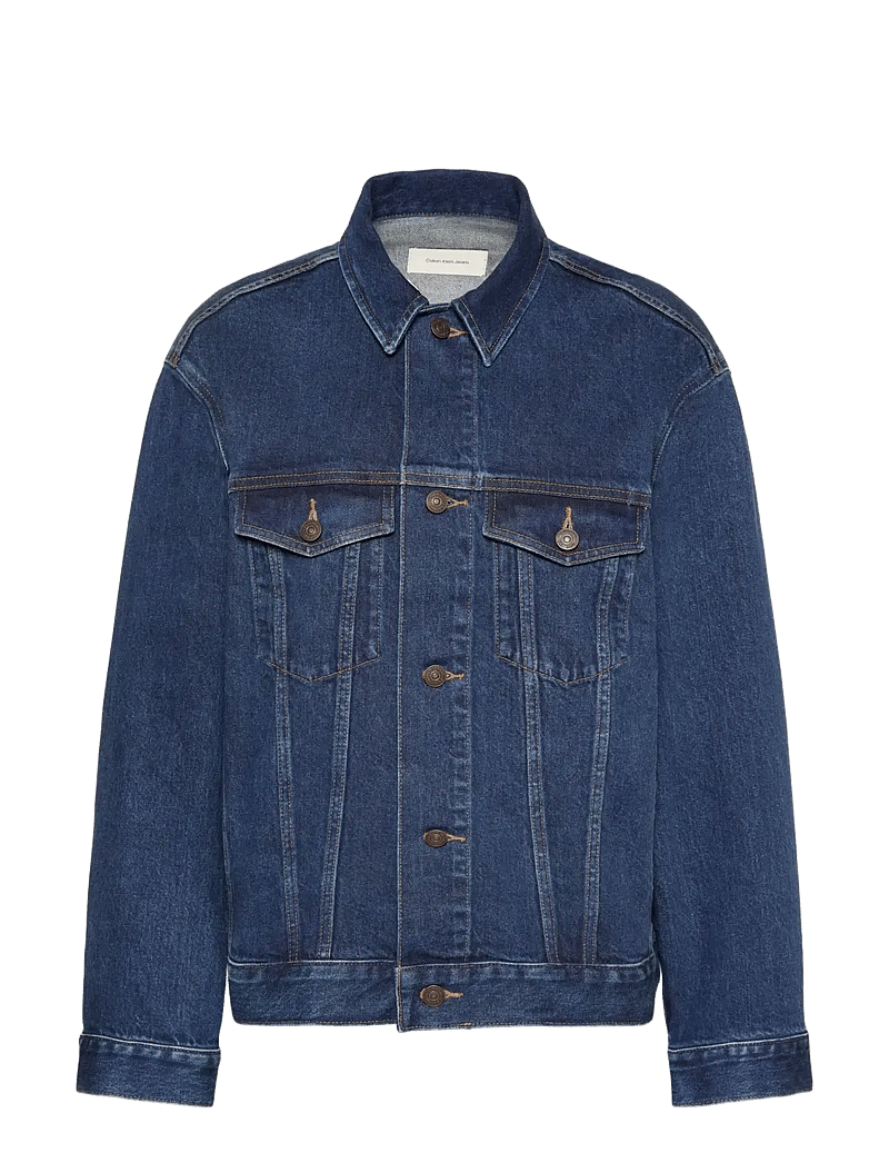 Calvin Klein Jeans - LS CLASSIC TRUCKER THOMPSON - kurtki wiosenne - thompson - 1