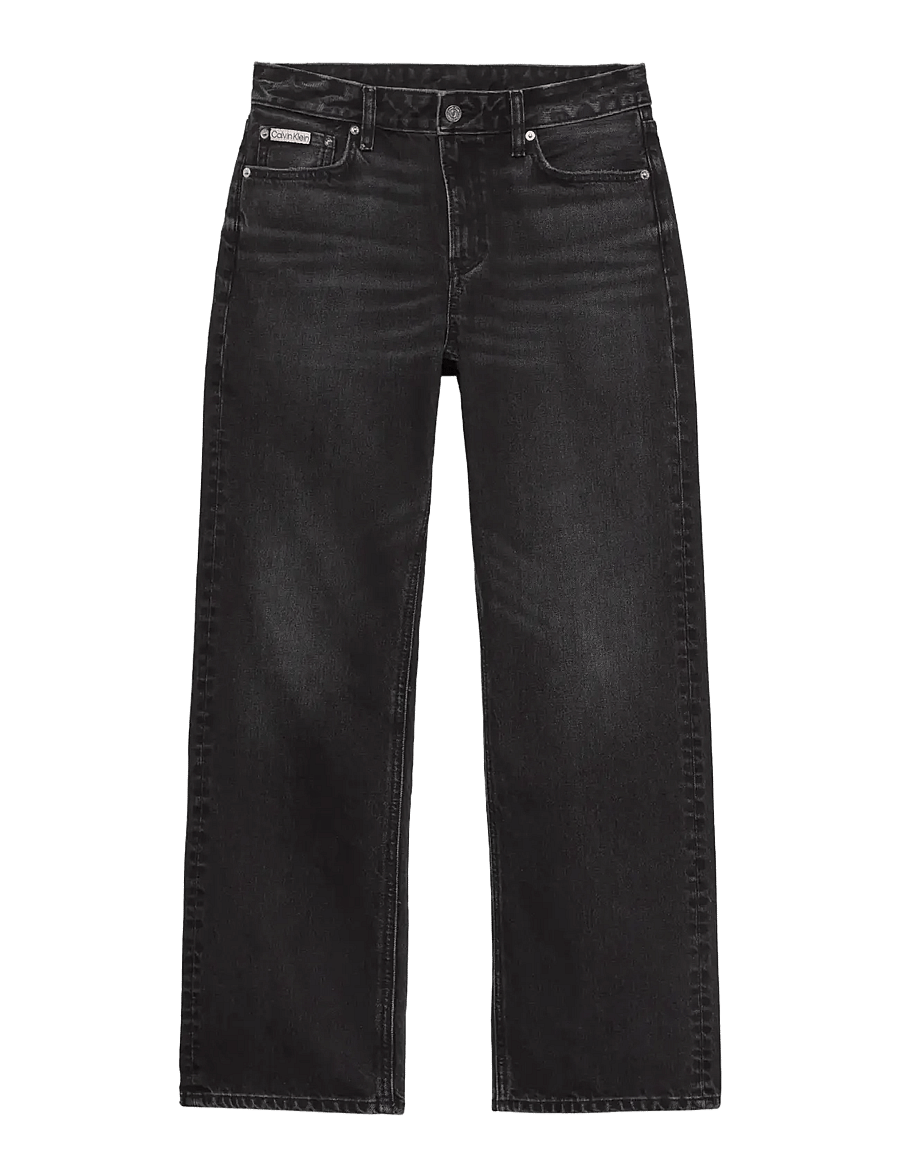 Calvin Klein Jeans - SIGNATURE 90s STRAIGHT CK SANDED - gerade jeans - ck sanded black - 1