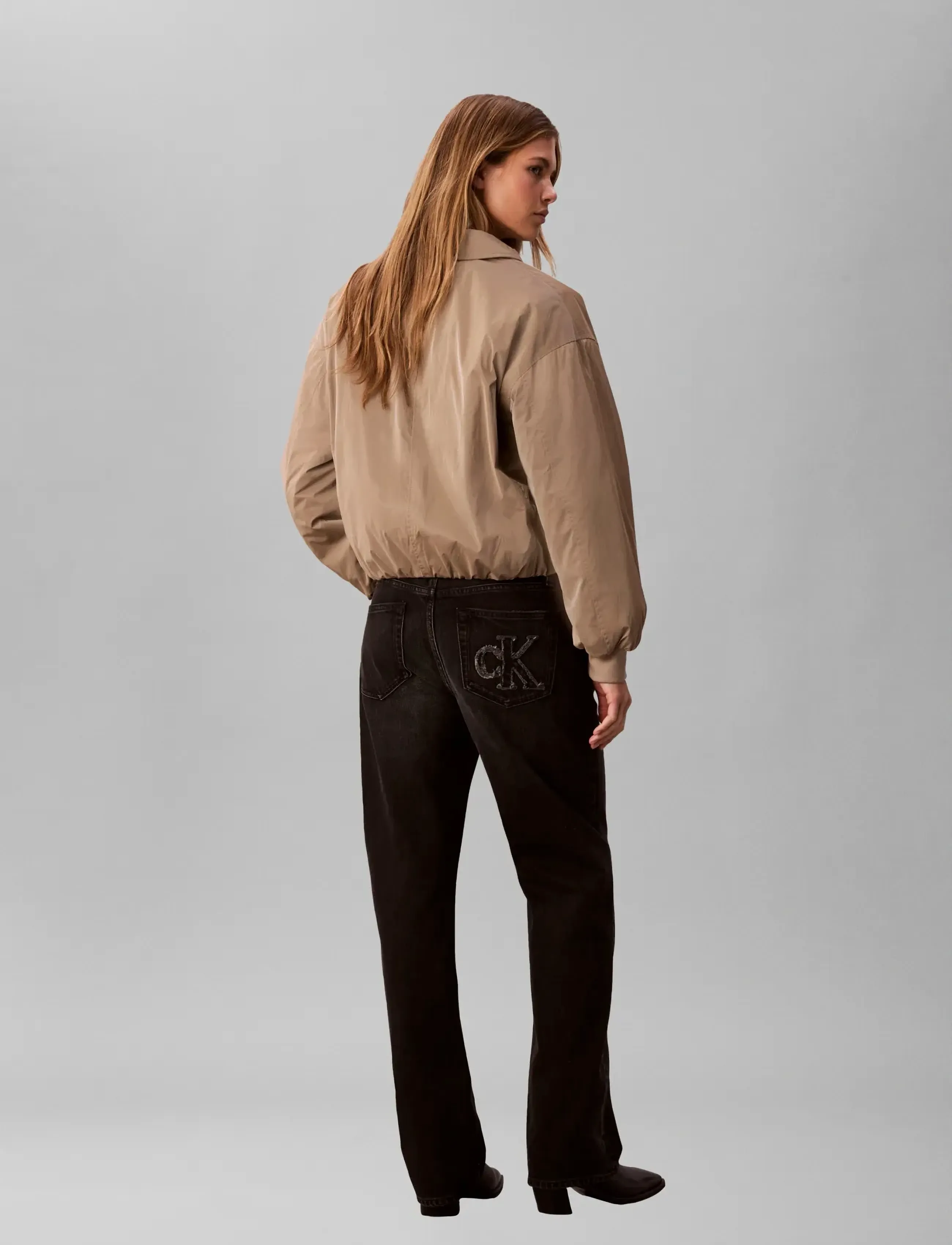 Calvin Klein Jeans - SIGNATURE 90s STRAIGHT CK SANDED - straight jeans - ck sanded black - 2