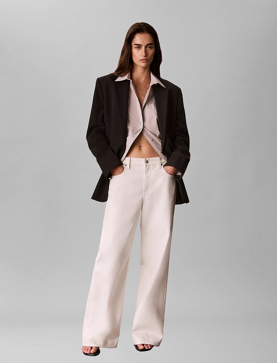 Calvin Klein Jeans - HERITAGE LABEL RLXD PPLN BD - langærmede skjorter - ashes of roses - 4