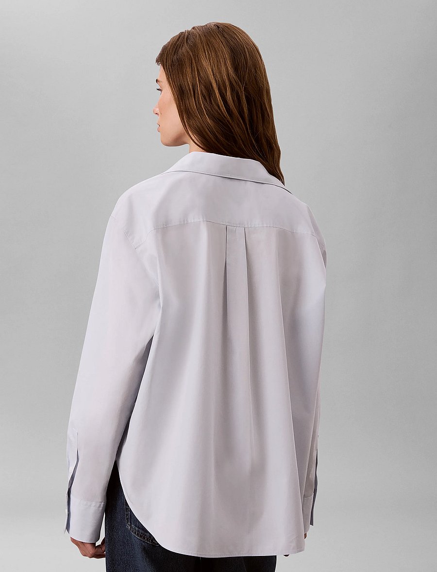 Calvin Klein Jeans - HERITAGE LABEL RLXD PPLN BD - langärmlige hemden - plein air - 2