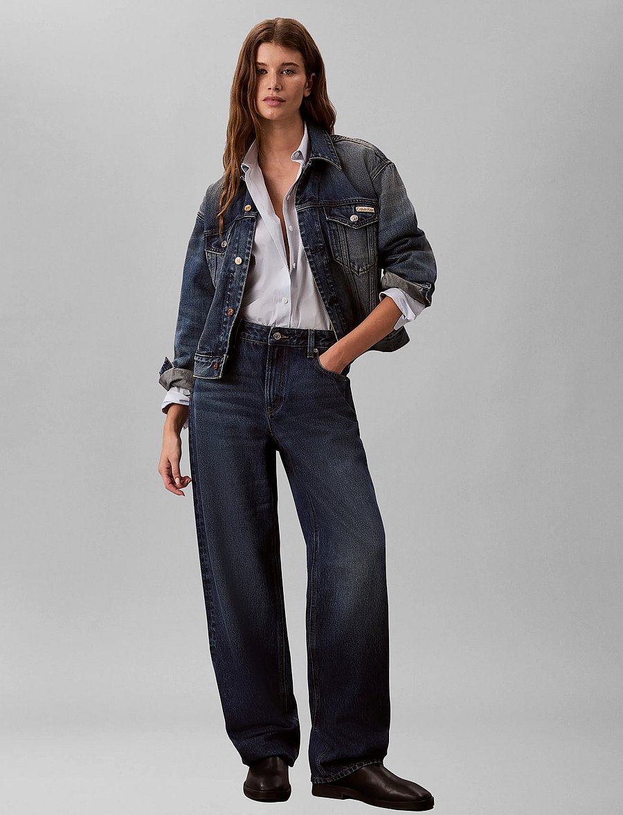 Calvin Klein Jeans - HERITAGE LABEL RLXD PPLN BD - langärmlige hemden - plein air - 3