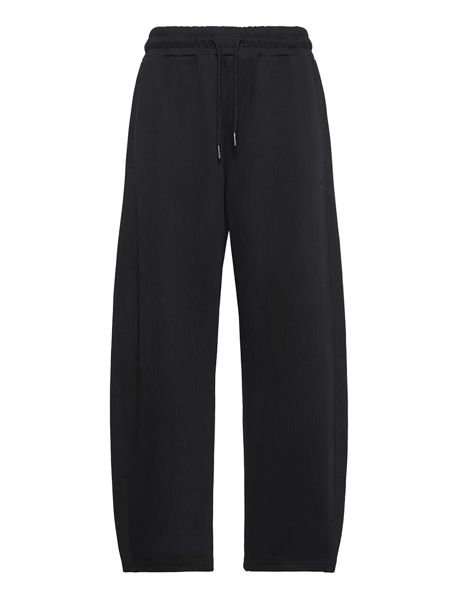 Calvin Klein Jeans - MONOGRAM FRENCH TERRY BARREL PAN - dressipüksid - black - 1