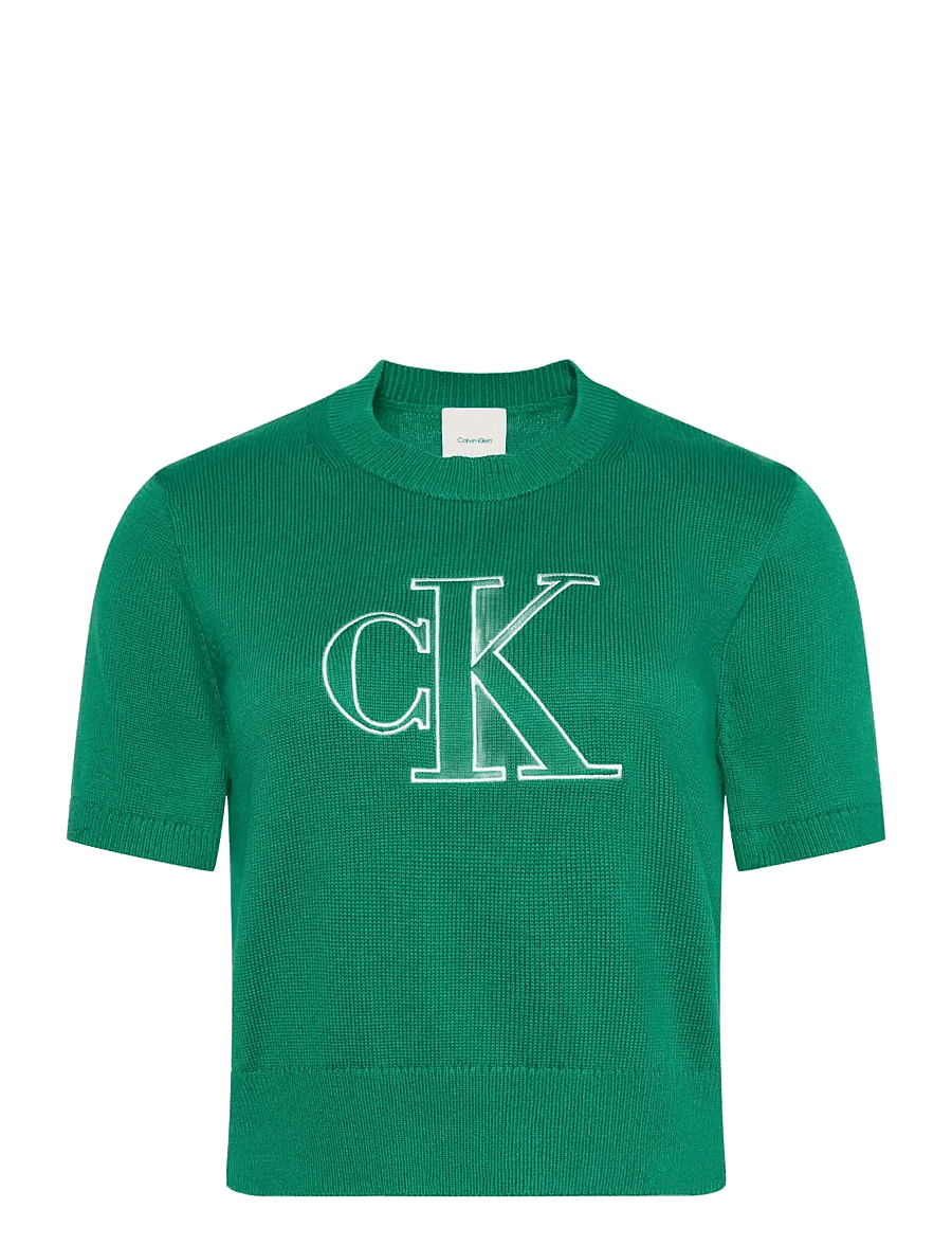 Calvin Klein Jeans - LOGO SS TOP - enchanted forest - 1