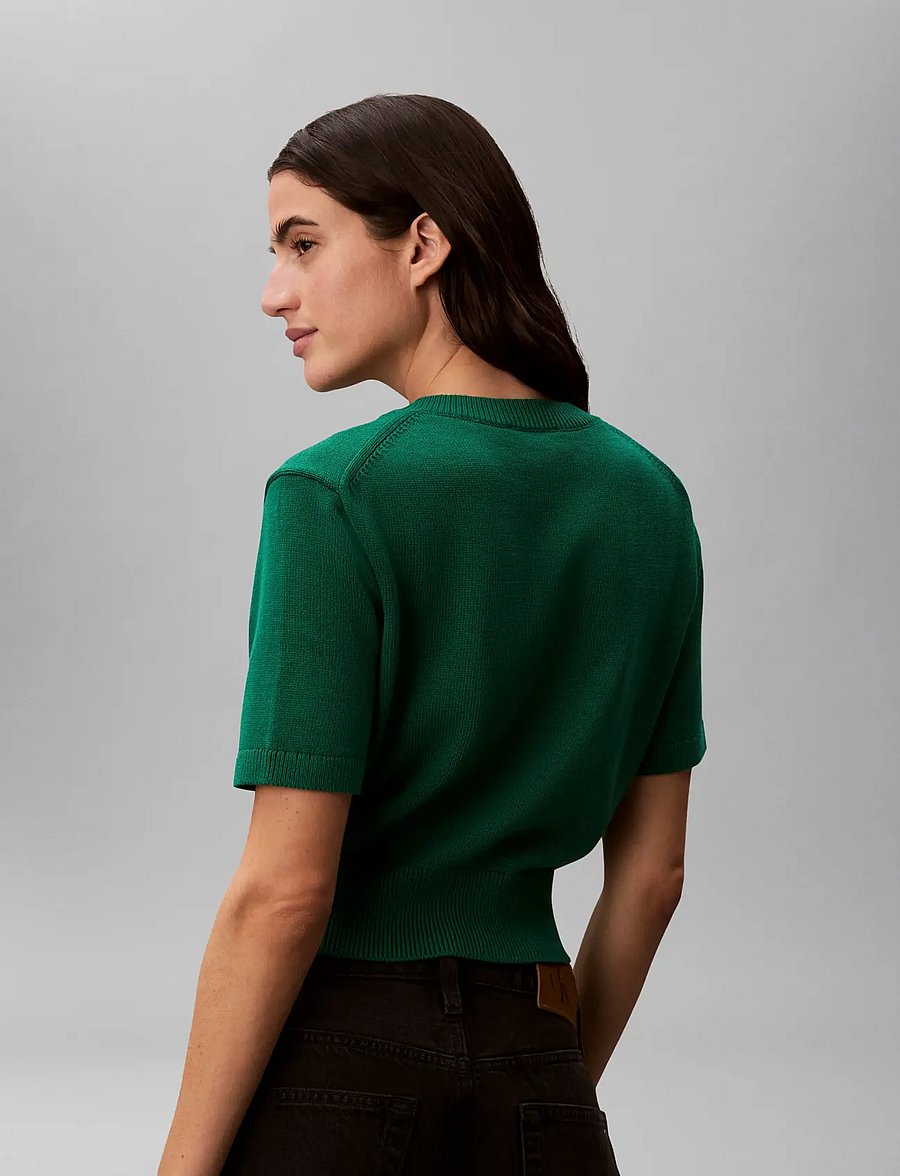 Calvin Klein Jeans - LOGO SS TOP - enchanted forest - 2