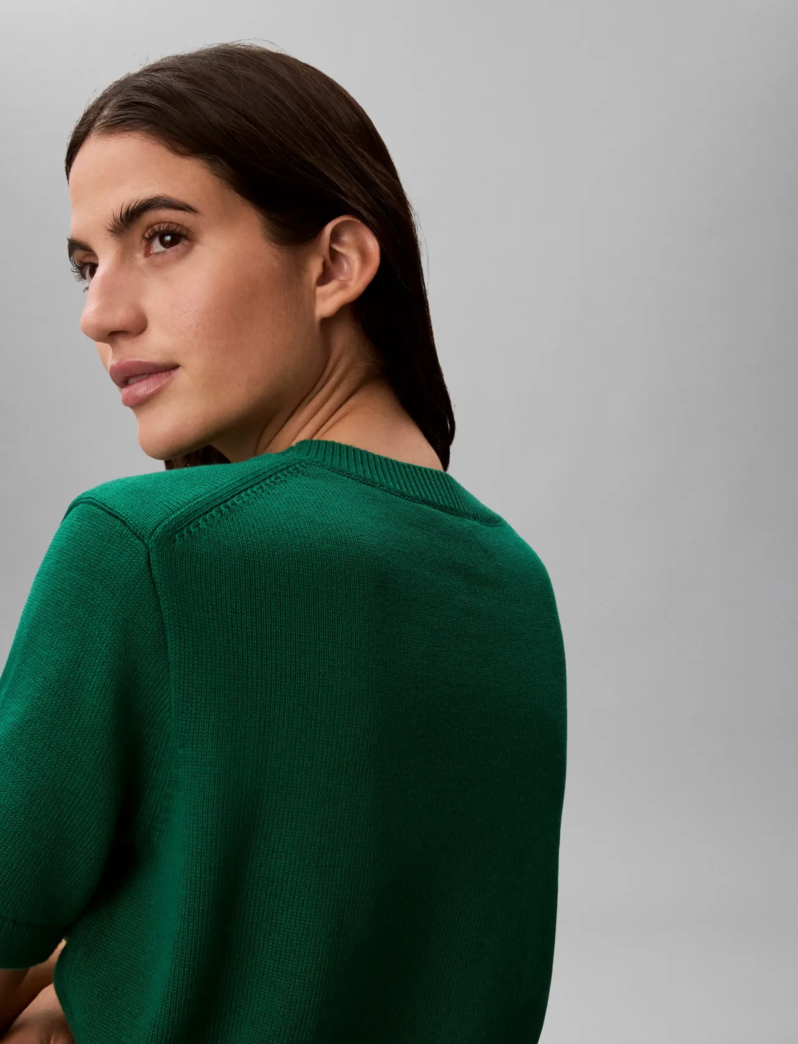 Calvin Klein Jeans - LOGO SS TOP - enchanted forest - 4