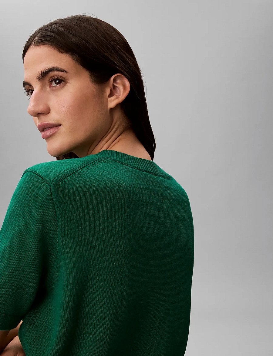 Calvin Klein Jeans - LOGO SS TOP - enchanted forest - 4