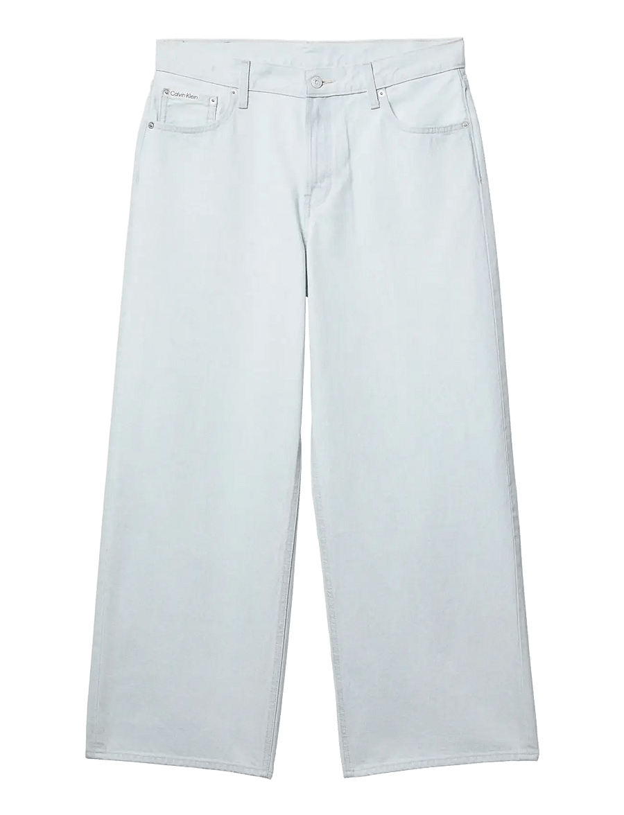 Calvin Klein Jeans - LOW RISE BAGGY EDINBURGH - hosen mit weitem bein - edinburgh - 1