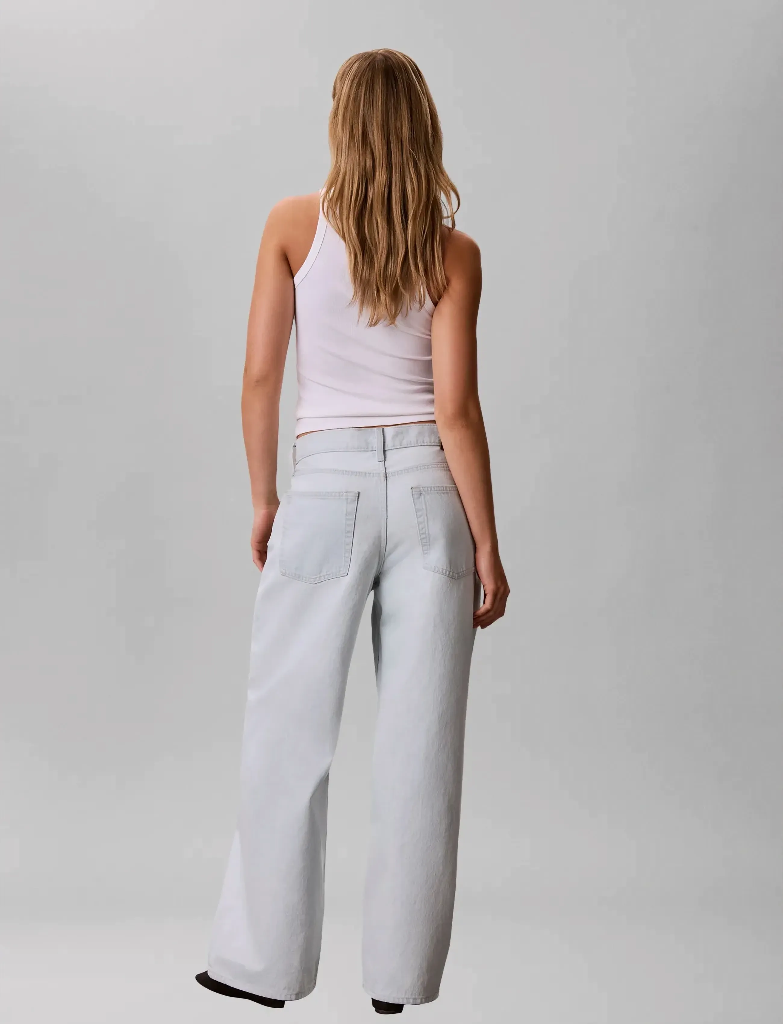 Calvin Klein Jeans - LOW RISE BAGGY EDINBURGH - hosen mit weitem bein - edinburgh - 2