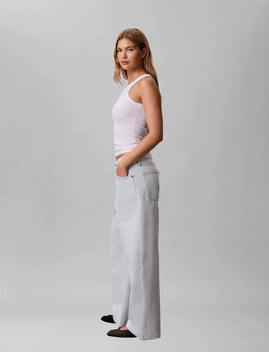 Calvin Klein Jeans - LOW RISE BAGGY EDINBURGH - hosen mit weitem bein - edinburgh - 5