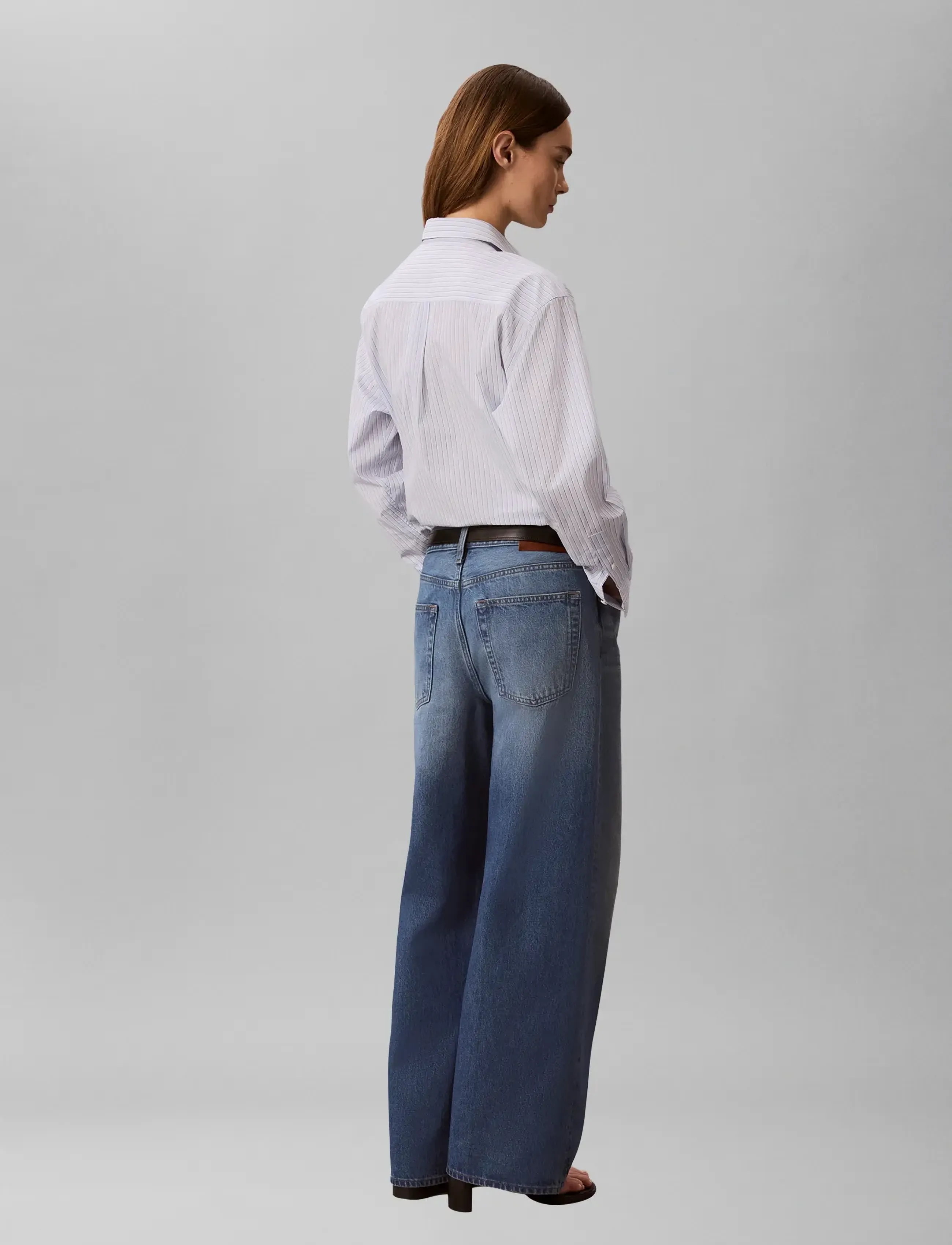 Calvin Klein Jeans - LOW RISE BAGGY INDIGO SPRUCE - pantalons larges - indigo spruce - 2