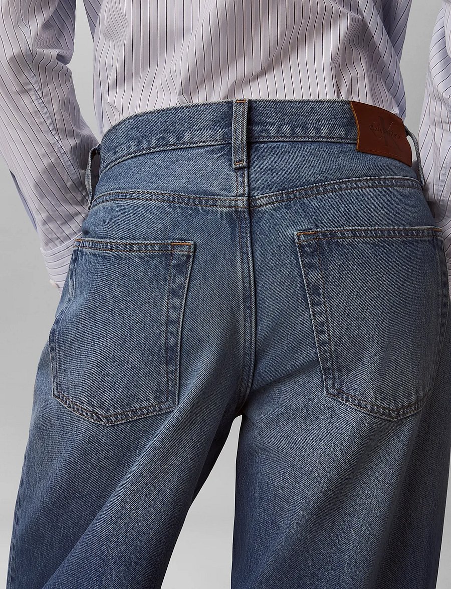 Calvin Klein Jeans - LOW RISE BAGGY INDIGO SPRUCE - hosen mit weitem bein - indigo spruce - 4
