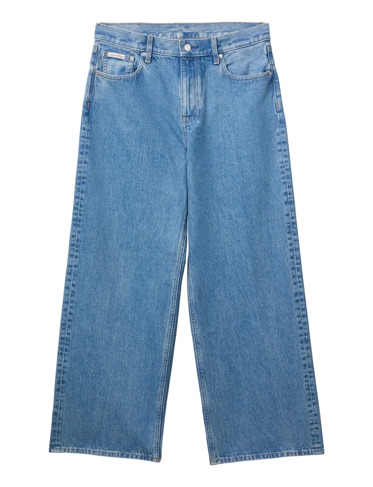 Calvin Klein Jeans LOW RISE BAGGY COASTAL BLUE - Jeans - COASTAL BLUE / blue