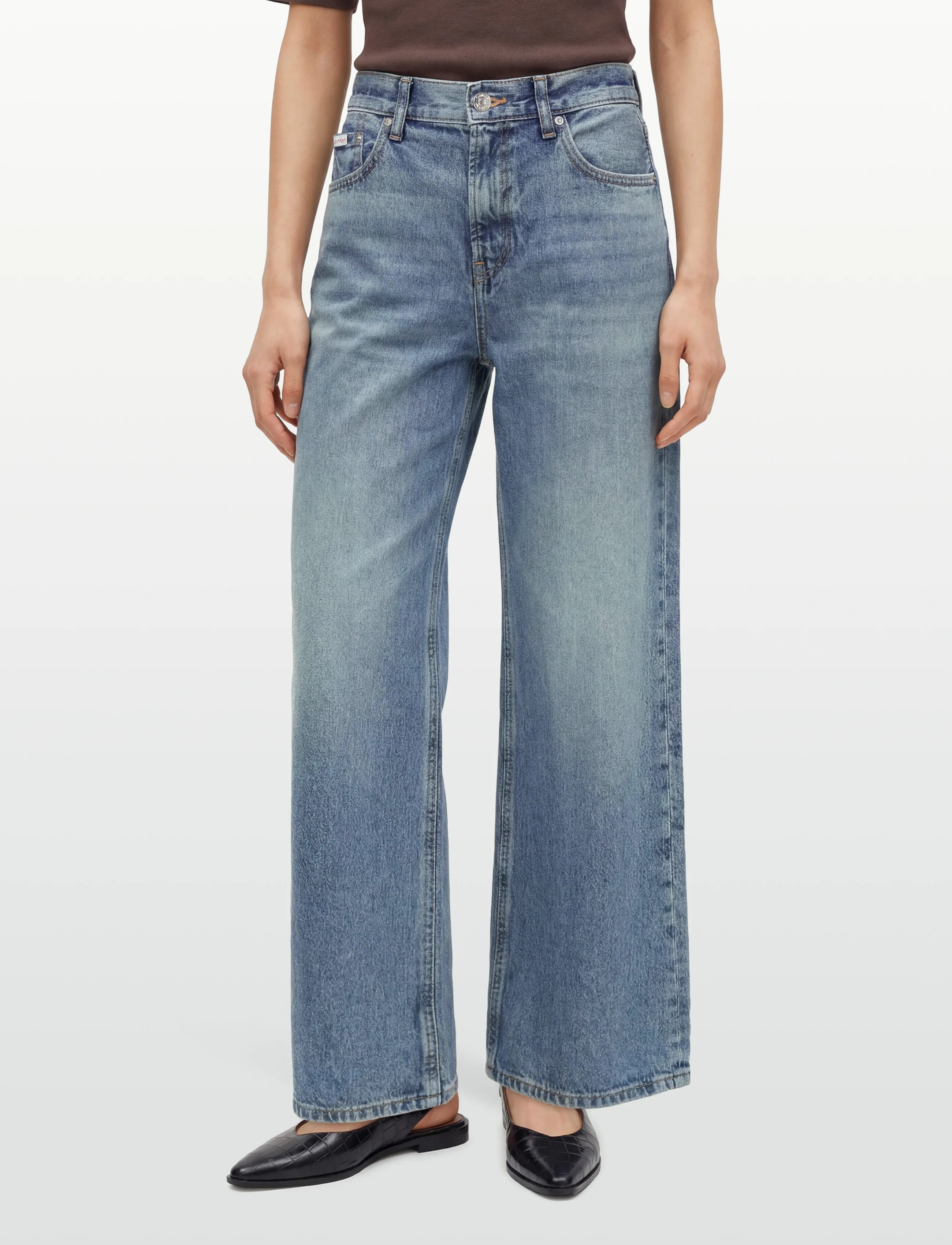 Calvin Klein Jeans Low Rise Baggy Andrew baggy jeans dam – bild 2