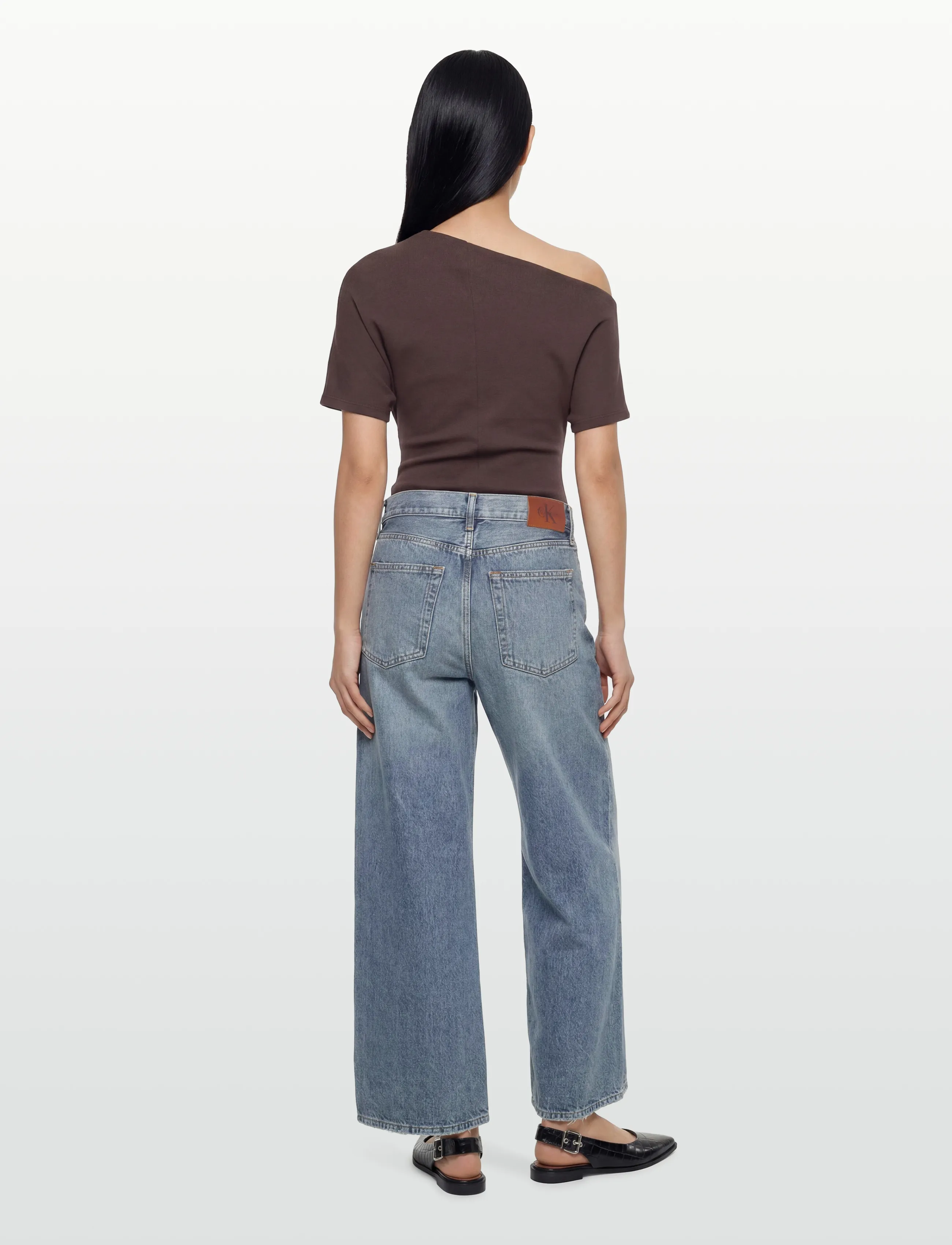 Calvin Klein Jeans Low Rise Baggy Andrew baggy jeans dam – bild 3