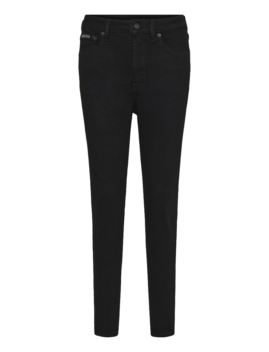 Calvin Klein Jeans - HIGH RISE SKNY JEAN CK CLSC BLK - liibuvad teksad - ck classic black - 0