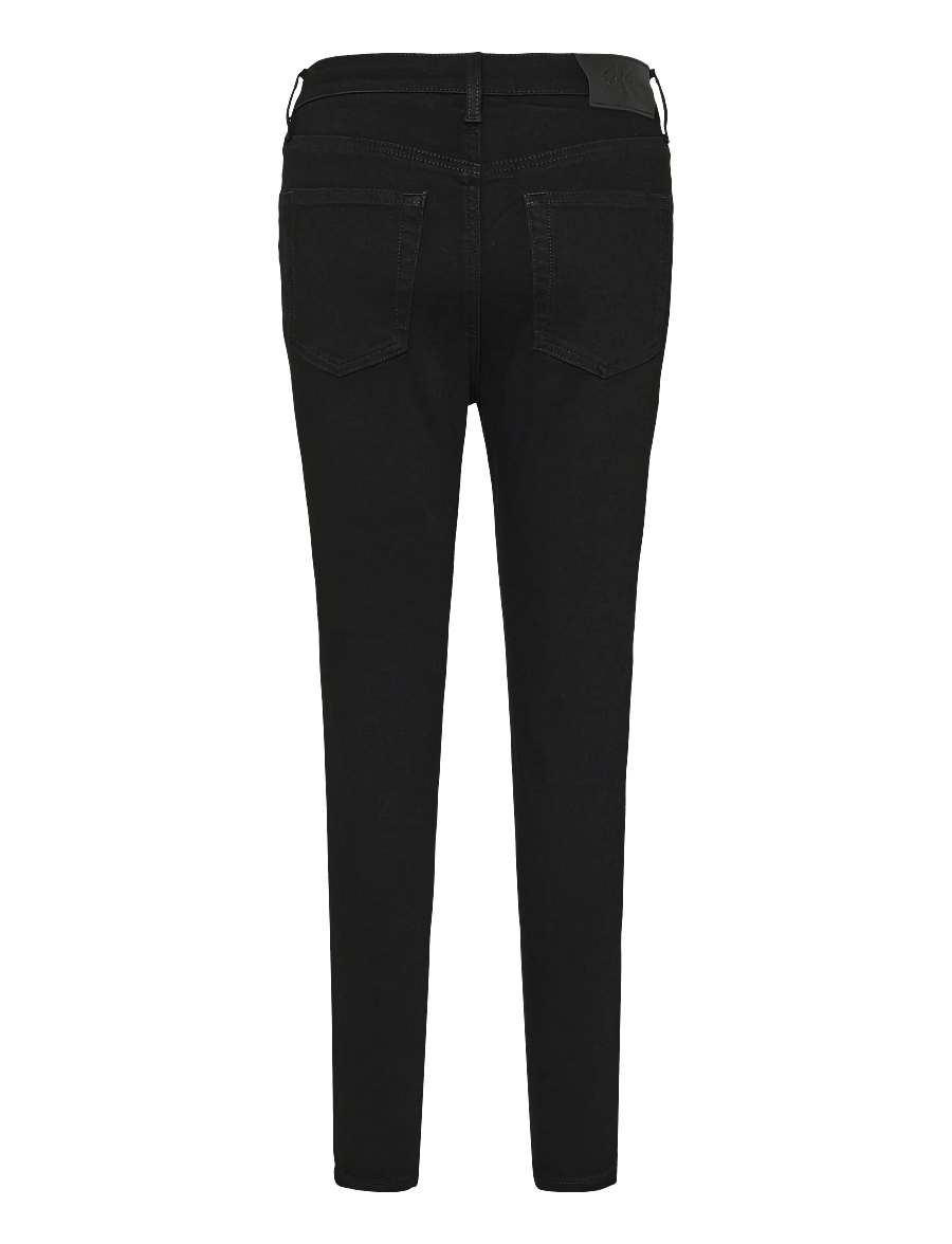 Calvin Klein Jeans - HIGH RISE SKNY JEAN CK CLSC BLK - liibuvad teksad - ck classic black - 1