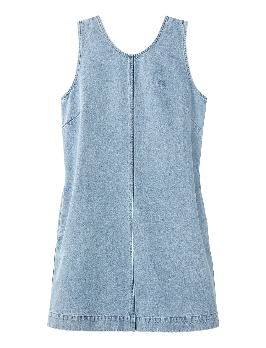 Calvin Klein Jeans - SLVLSS DENIM SHIFT DRESS COASTAL - jeanskleider - coastal light - 1