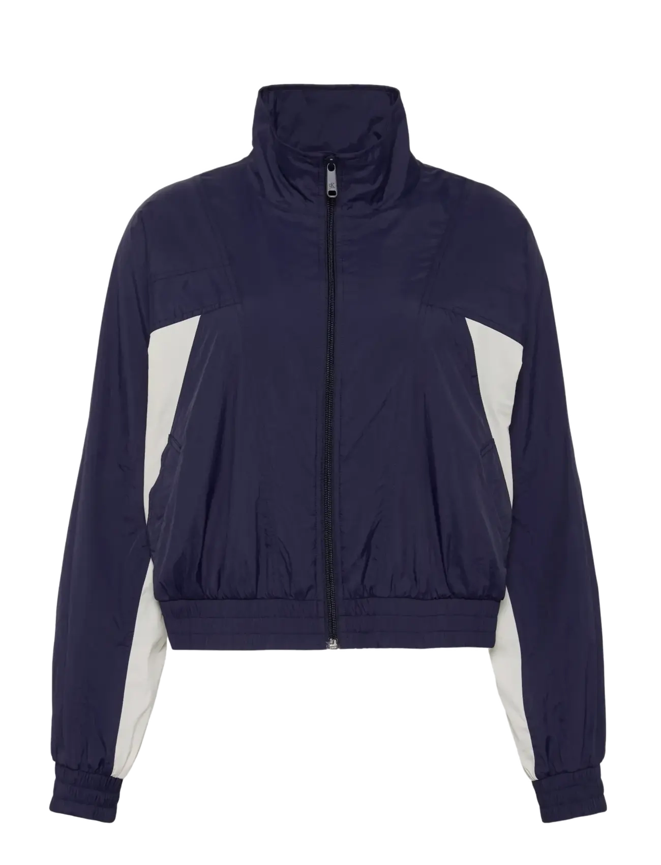 Calvin Klein Jeans CROP DOLMAN COLORBLOCK JACKET - Calvin Klein - EVENING BLUE   CHALK / navy